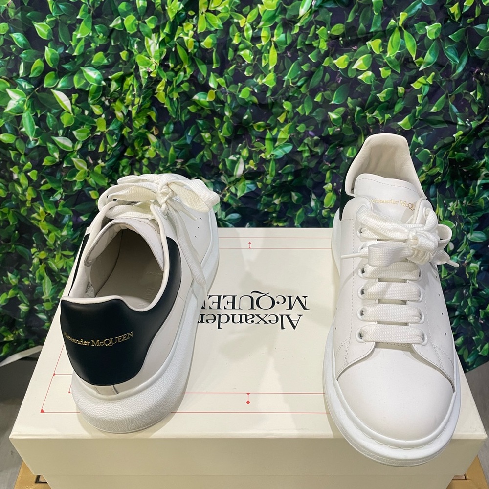 Black and white Alexander McQueen Sneakers
